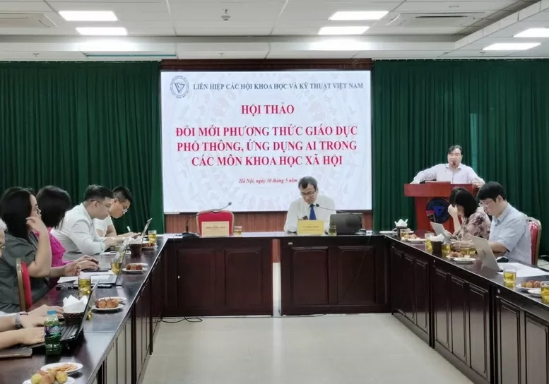 Đổi mới phương thức giáo dục phổ thông, ứng dụng AI trong môn khoa học xã hội Đổi mới phương thức giáo dục phổ thông, ứng dụng AI trong môn khoa học xã hội
