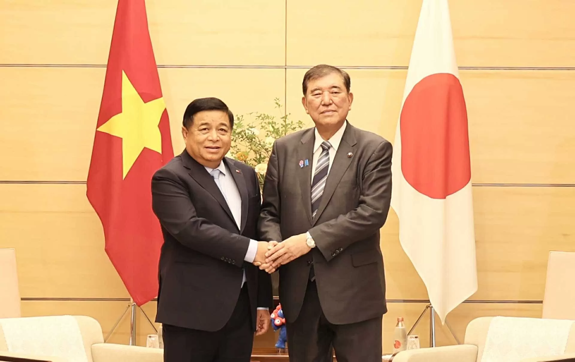 Việt Nam nhất quán coi Nhật Bản là đối tác tin cậy cùng đồng hành trong kỷ nguyên phát triển mới Việt Nam nhất quán coi Nhật Bản là đối tác tin cậy cùng đồng hành trong kỷ nguyên phát triển mới