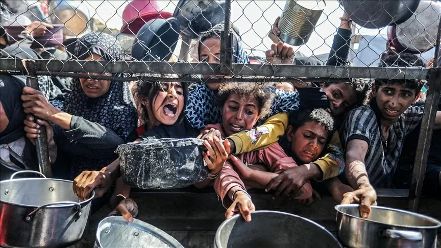 Dải Gaza thành 'nơi đói kém nhất thế giới', Tổng thống Pháp giục giã châu Âu mạnh tay hơn với Israel, quốc gia Trung Đông phản ứng gắt. (Nguồn: Anadolu)