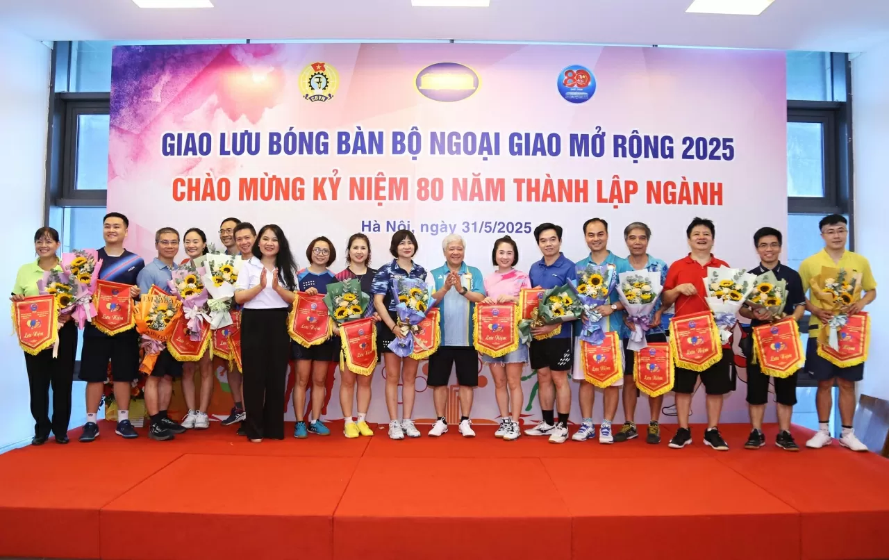 Giữ vững tinh thần thể thao đối với cán bộ, viên chức, người lao động Bộ Ngoại giao