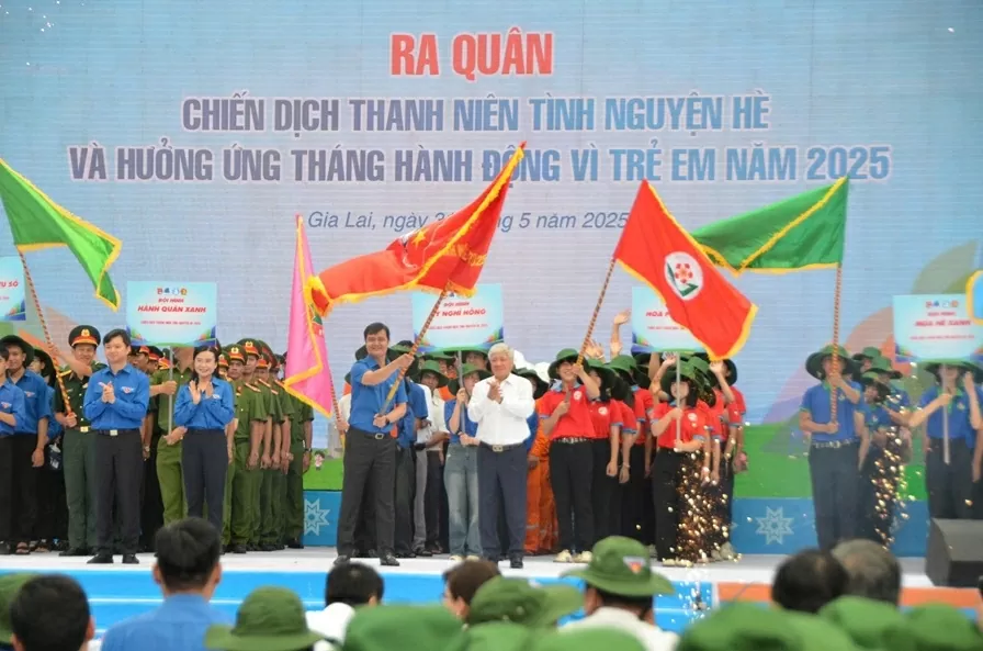 Ra quân Chiến dịch Thanh niên tình nguyện Hè năm 2025