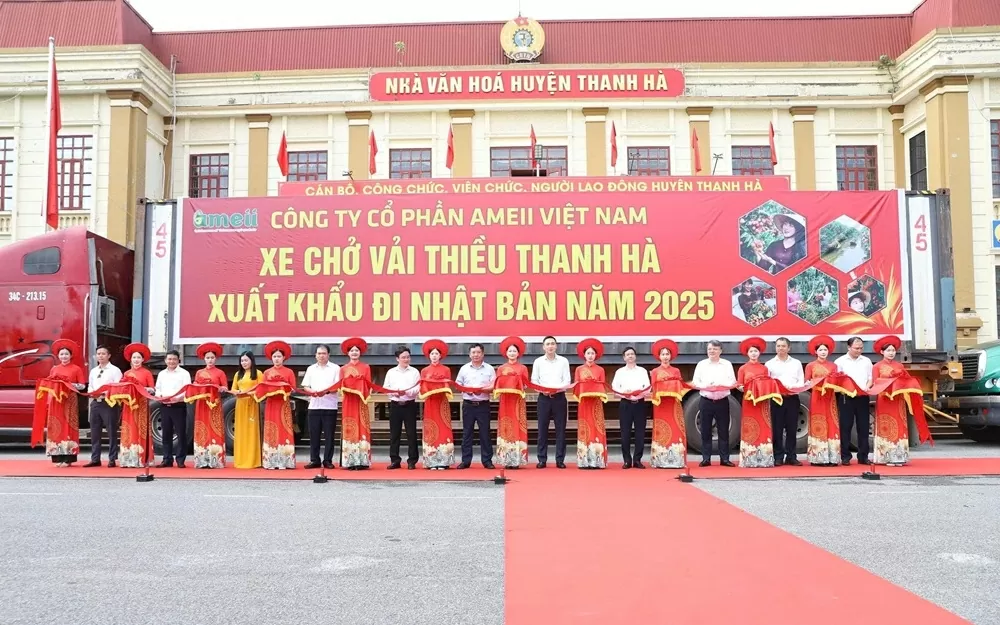 Nâng cao nhận diện thương hiệu vải thiều Thanh Hà, biểu tượng của tinh thần lao động sáng tạo của người dân Hải Dương