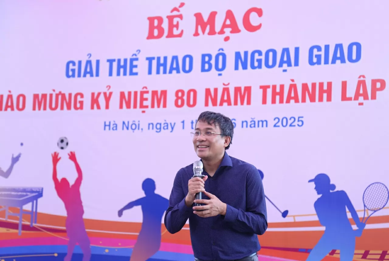 Thứ trưởng Thường trực Nguyễn Minh Vũ phát biểu tại buổi Lễ. (Ảnh: Thành Long) Thứ trưởng Thường trực Nguyễn Minh Vũ phát biểu tại buổi Lễ. (Ảnh: Thành Long)