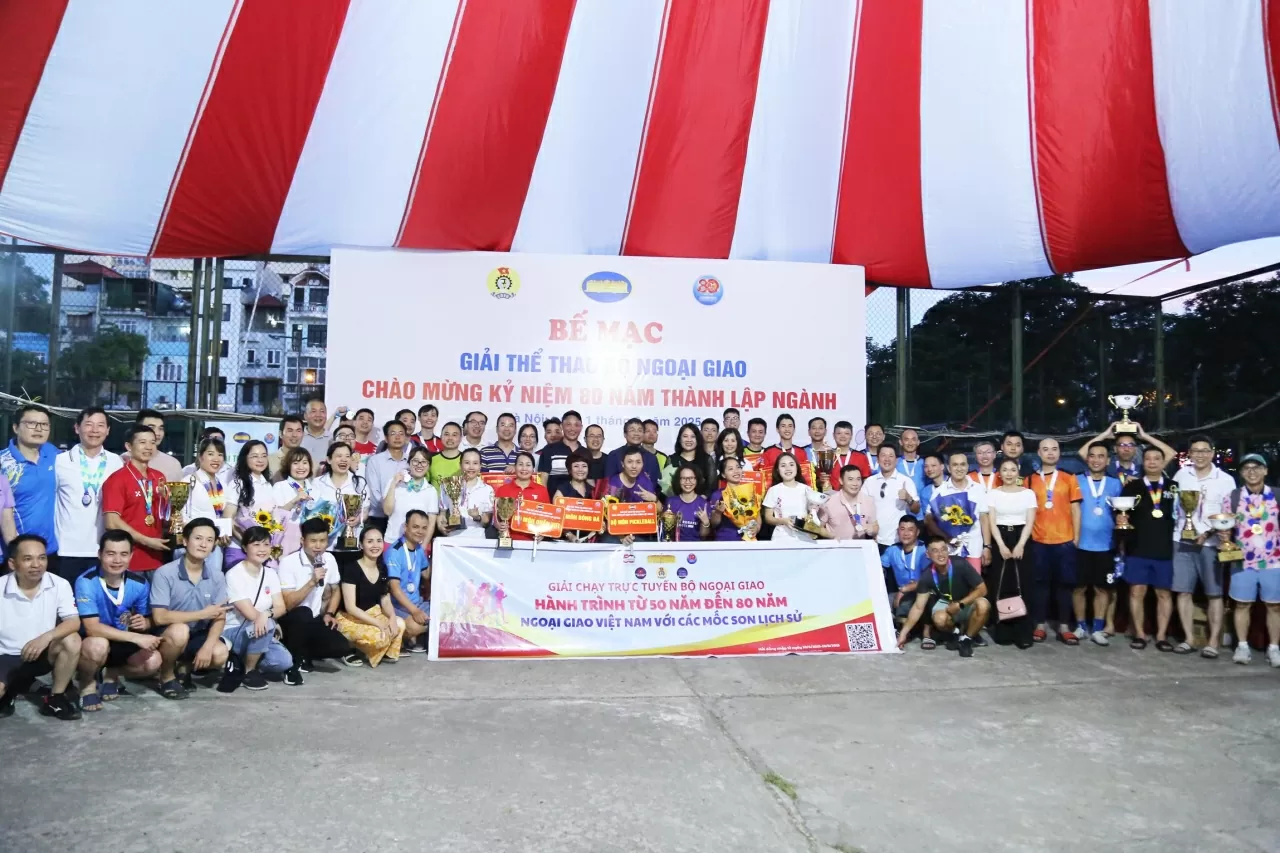 Giữ vững tinh thần thể thao đối với cán bộ, viên chức, người lao động Bộ Ngoại giao