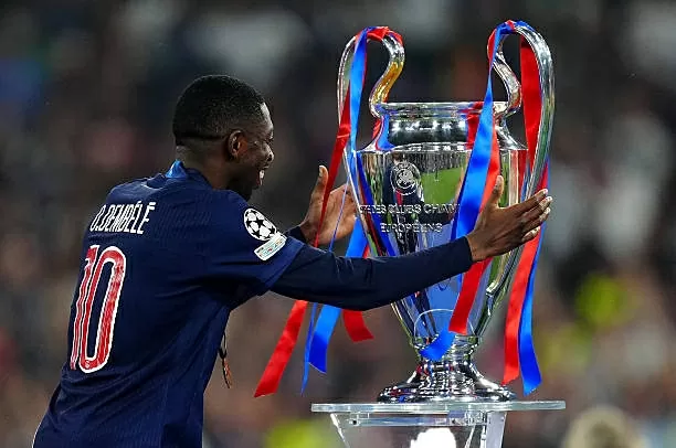 Được UEFA vinh danh, Dembele sáng cửa giành Qủa bóng vàng