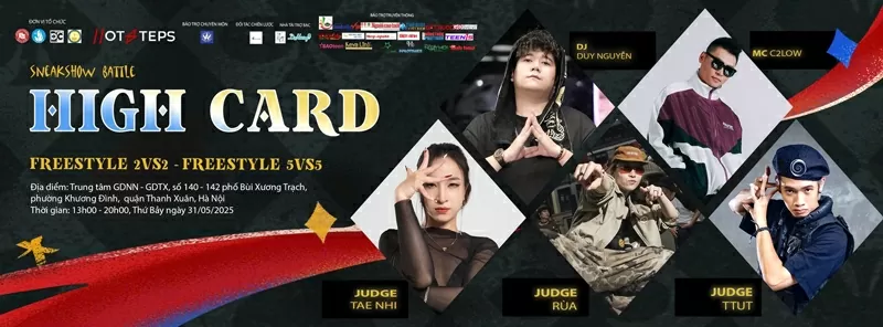 HOTSTEPS 2025: 'High Card' – Nơi vũ đạo đọ sắc, bản lĩnh lên ngôi HOTSTEPS 2025: 'High Card' – Nơi vũ đạo đọ sắc, bản lĩnh lên ngôi