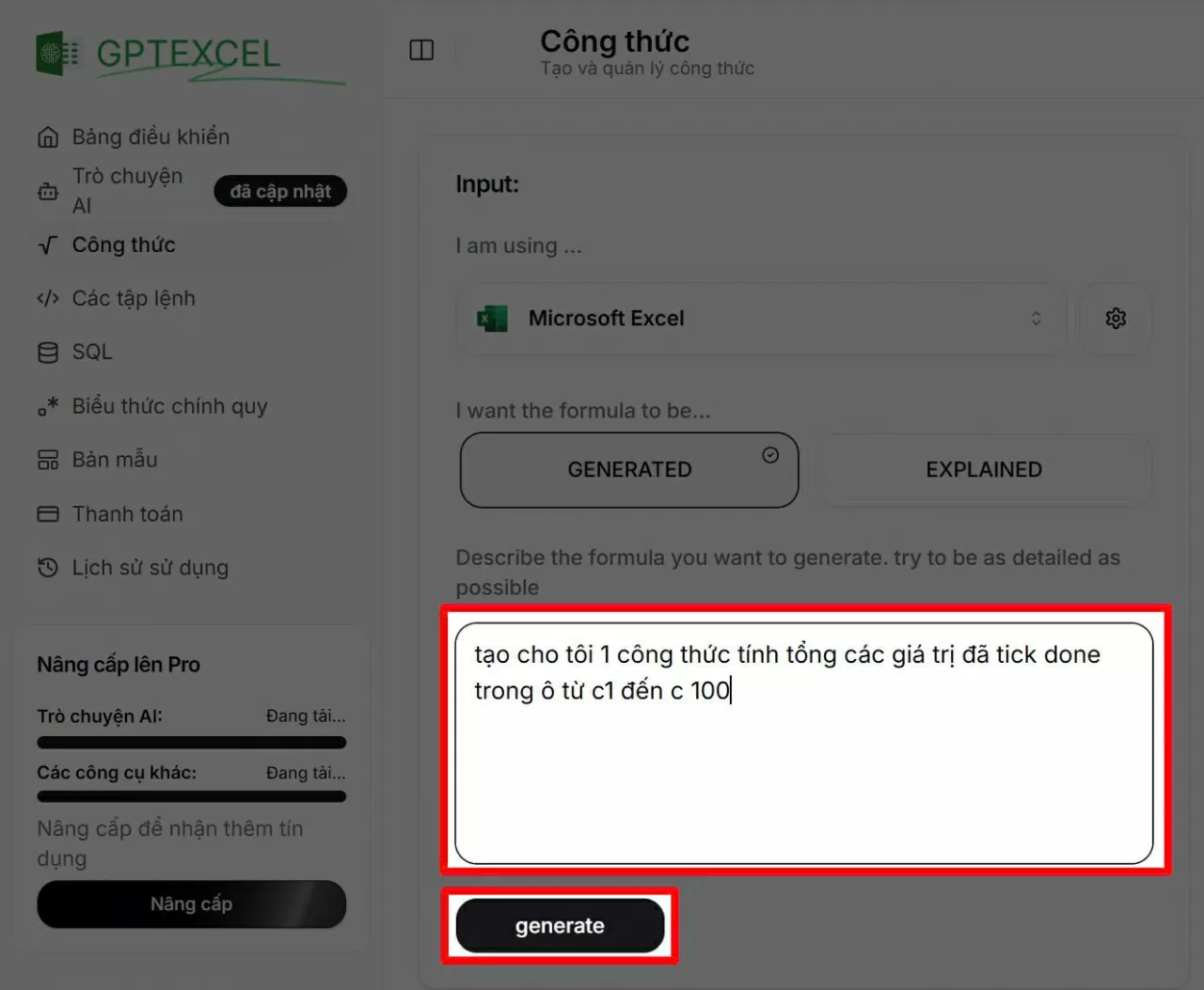 Nhập yêu cầu của bạn bằng tiếng Việt hoặc tiếng Anh. Nhập yêu cầu của bạn bằng tiếng Việt hoặc tiếng Anh.