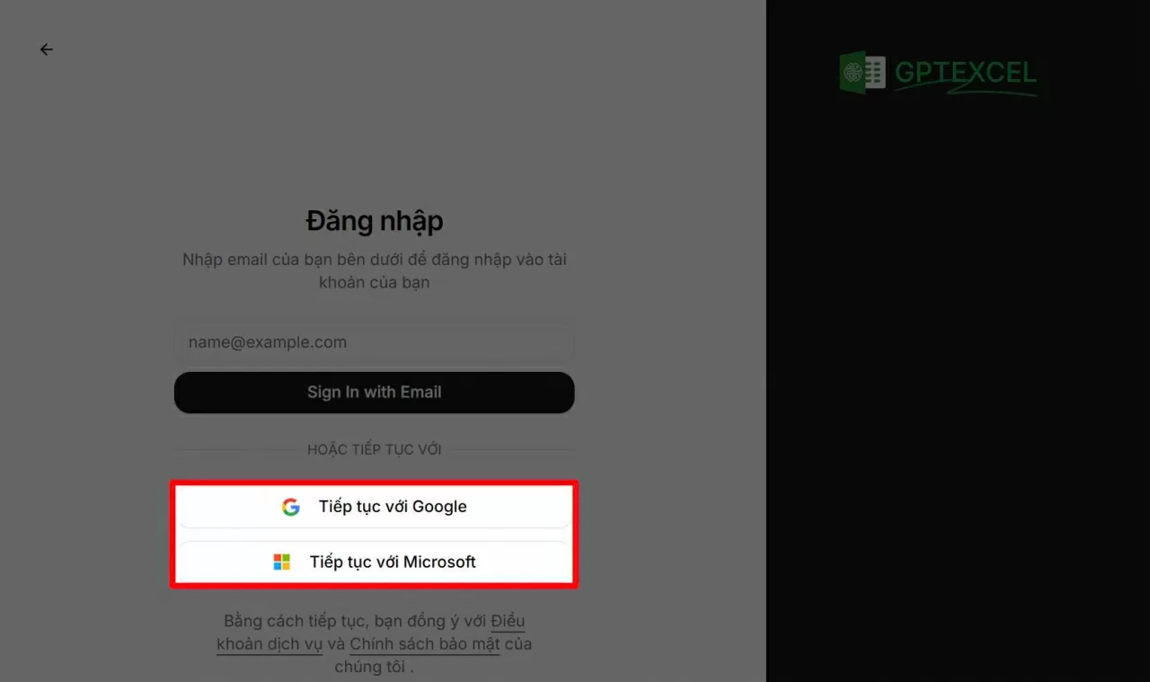 Đăng nhập bằng tài khoản Google. Đăng nhập bằng tài khoản Google.