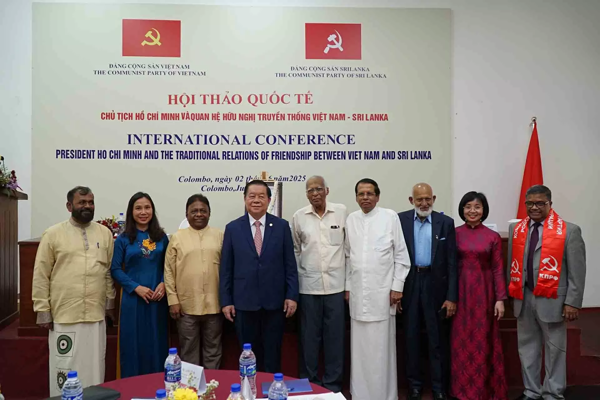 Đoàn đại biểu Đảng Cộng sản Việt Nam thăm và làm việc tại Sri Lanka