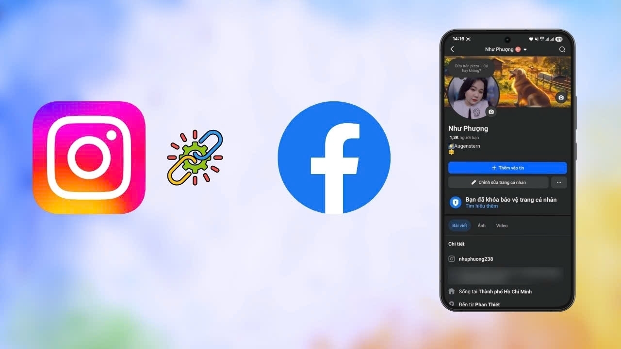 Cách gắn link Instagram vào tiểu sử Facebook cực nhanh và tiện lợi