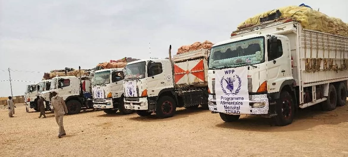 Đoàn xe Liên hợp quốc bị tấn công trên đường tiếp tế lương thực ở Sudan Đoàn xe Liên hợp quốc bị tấn công trên đường tiếp tế lương thực ở Sudan