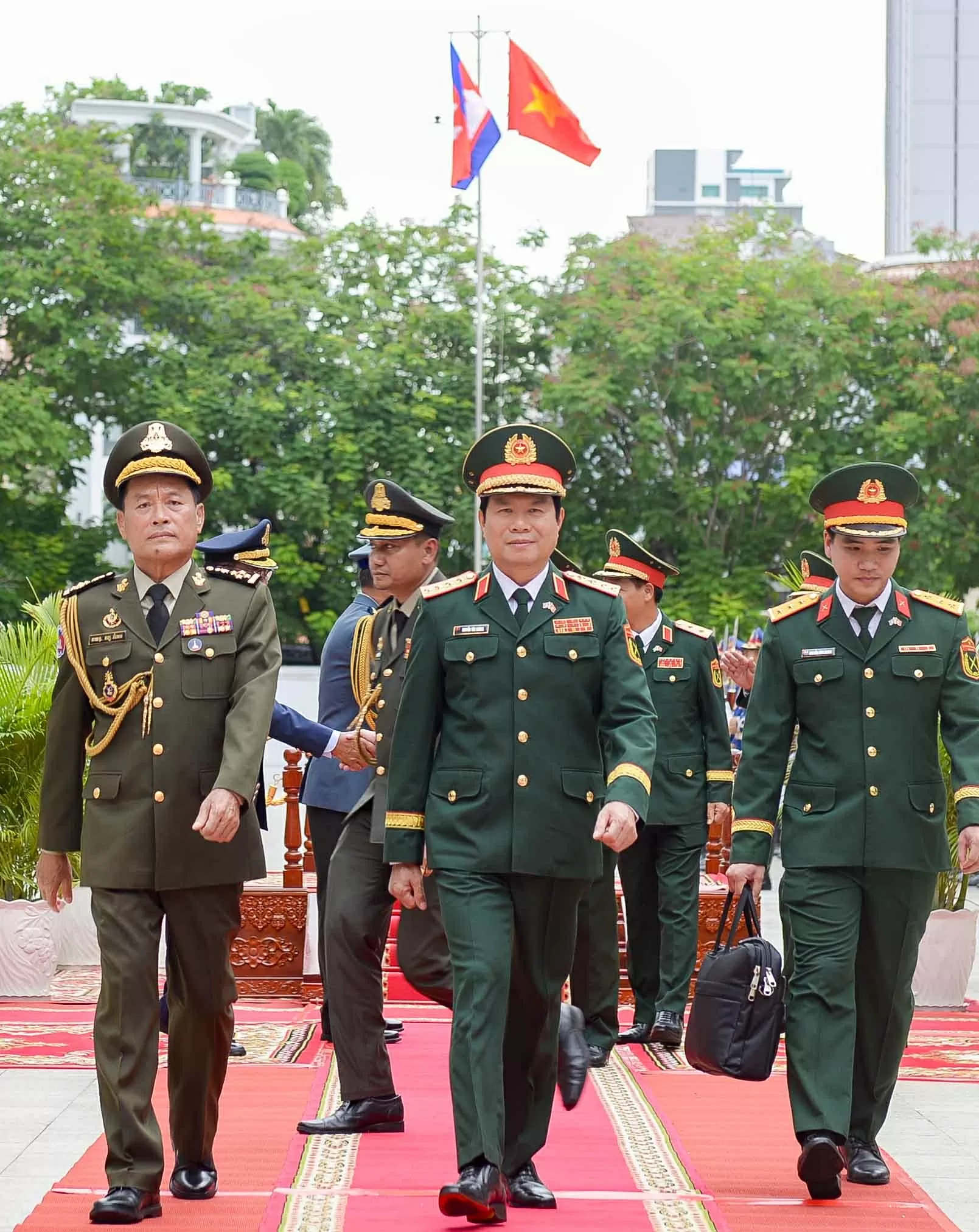 Quân đội Việt Nam-Campuchia: Tăng cường đấu tranh hiệu quả các loại tội phạm qua biên giới