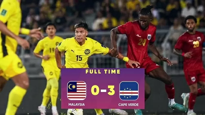 Malaysia thua trận trước gặp Việt Nam