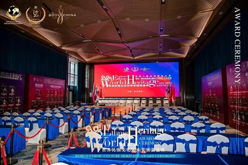 Hội trường tại cuộc thi Ngành làm đẹp Châu Á lần thứ 8 năm nay.