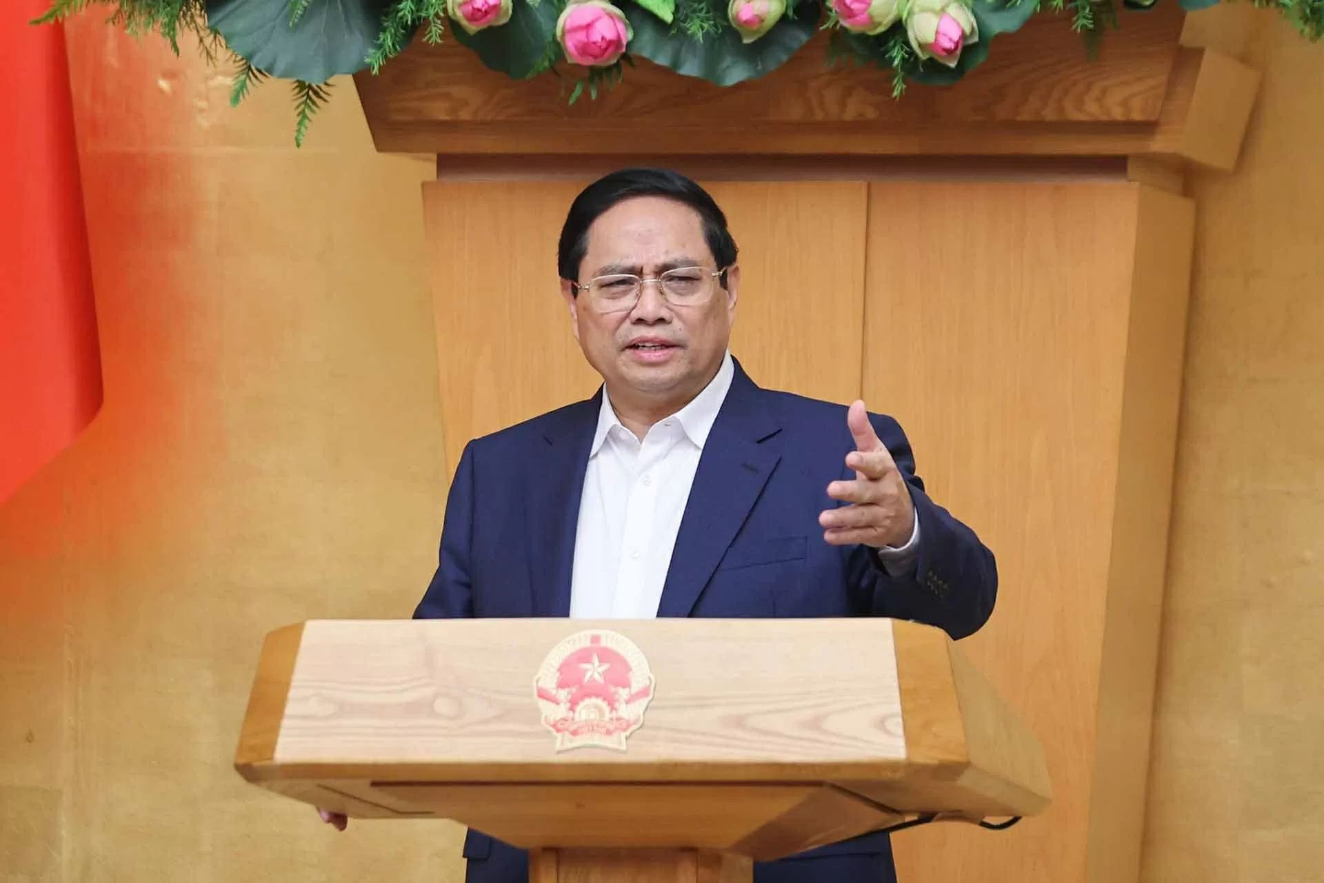 Thủ tướng Phạm Minh Chính chủ trì phiên họp Chính phủ thường kỳ tháng 5/2025