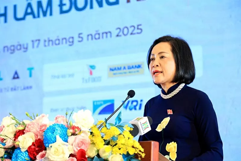 Phó Chủ tịch Quốc hội Nguyễn Thị Thanh phát biểu tại Diễn đàn