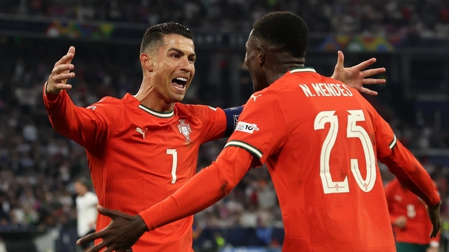 Tuyển Bồ Đào Nha lần đầu đánh bại Đức sau 25 năm