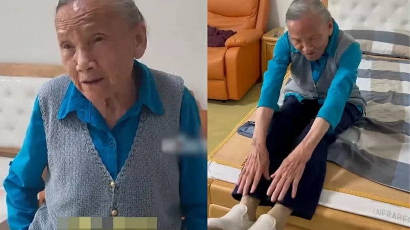 Trung Quốc: Cụ bà 92 tuổi tập gập bụng và chống đẩy hằng ngày Trung Quốc: Cụ bà 92 tuổi tập gập bụng và chống đẩy hằng ngày
