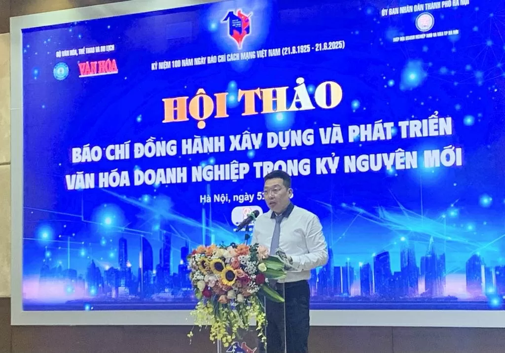 Báo chí đồng hành xây dựng và phát triển văn hóa doanh nghiệp trong kỷ nguyên mới