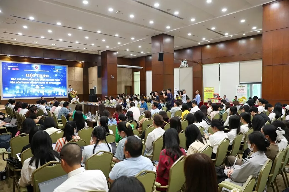 Báo chí đồng hành xây dựng và phát triển văn hóa doanh nghiệp trong kỷ nguyên mới