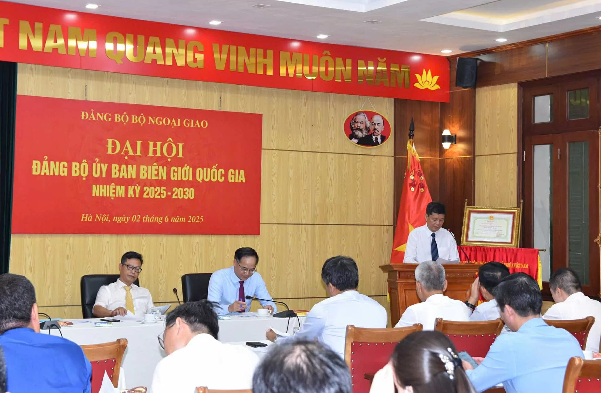 Ủy ban Biên giới quốc gia tổ chức Đại hội Đảng bộ nhiệm kỳ 2025-2030