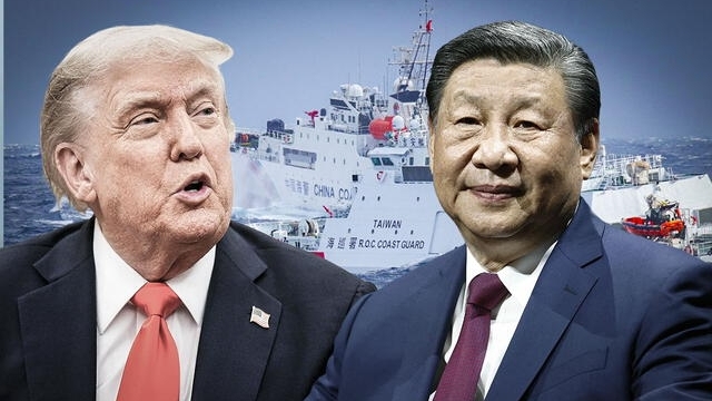 lanh dao my trung dien dam chu tich tap can binh keu goi vung tay cheo chinh huong con thuyen lon tong thong trump de ngo mot kha nang