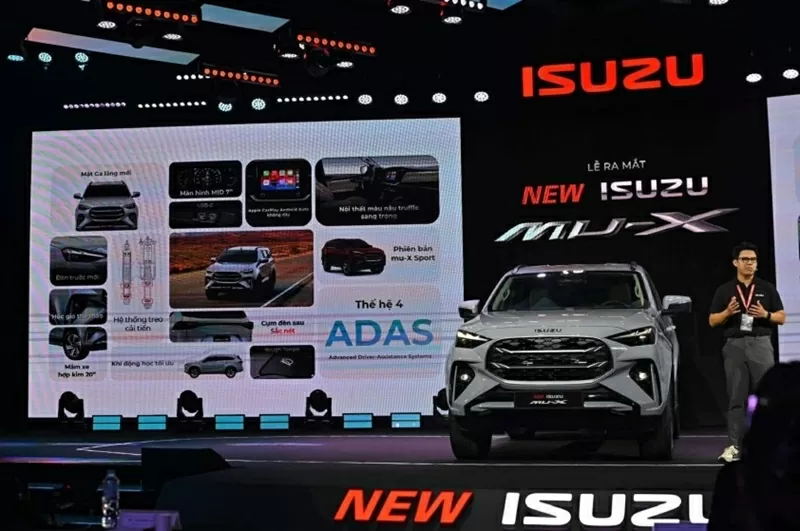 “Trái tim” của Isuzu mu-X 2025 vẫn là khối động cơ dầu, tăng áp, có dung tích 1.9L như đời cũ