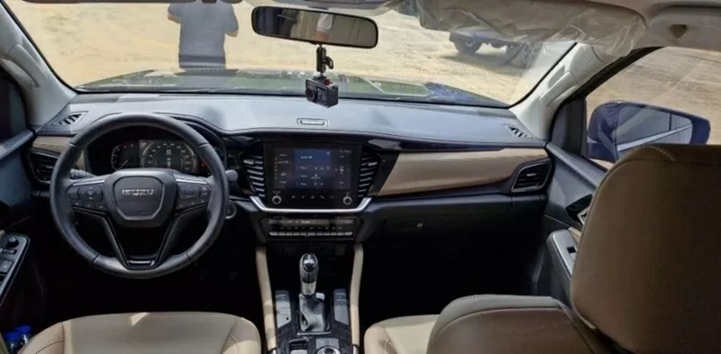 Nội thất của Isuzu mu-X 2025 Nội thất của Isuzu mu-X 2025