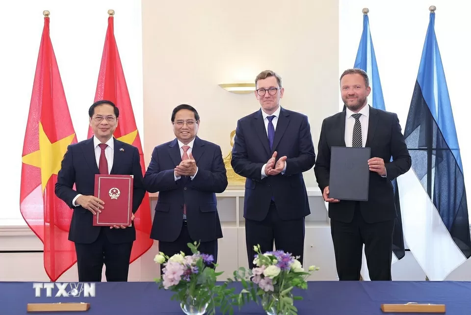 Estonia sẵn sàng sát cánh cùng Việt Nam trong quá trình chuyển đổi số, đổi mới sáng tạo Estonia sẵn sàng sát cánh cùng Việt Nam trong quá trình chuyển đổi số, đổi mới sáng tạo