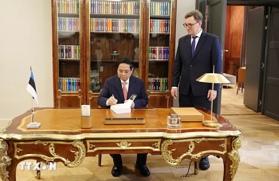 Estonia sẵn sàng sát cánh cùng Việt Nam trong quá trình chuyển đổi số, đổi mới sáng tạo Estonia sẵn sàng sát cánh cùng Việt Nam trong quá trình chuyển đổi số, đổi mới sáng tạo