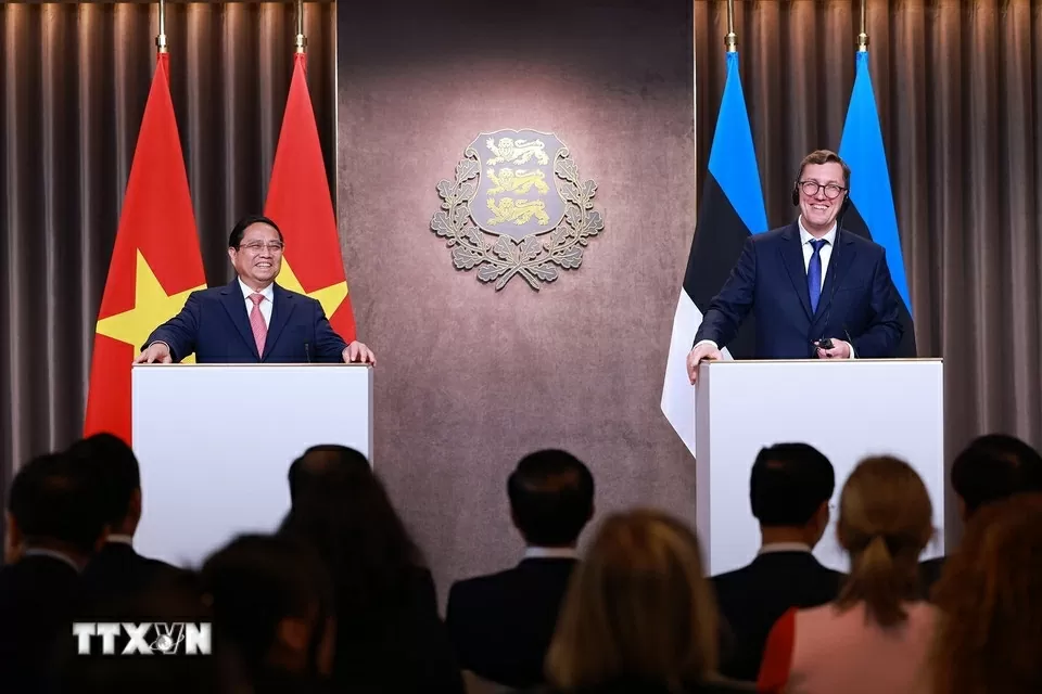 Estonia sẵn sàng sát cánh cùng Việt Nam trong quá trình chuyển đổi số, đổi mới sáng tạo Estonia sẵn sàng sát cánh cùng Việt Nam trong quá trình chuyển đổi số, đổi mới sáng tạo