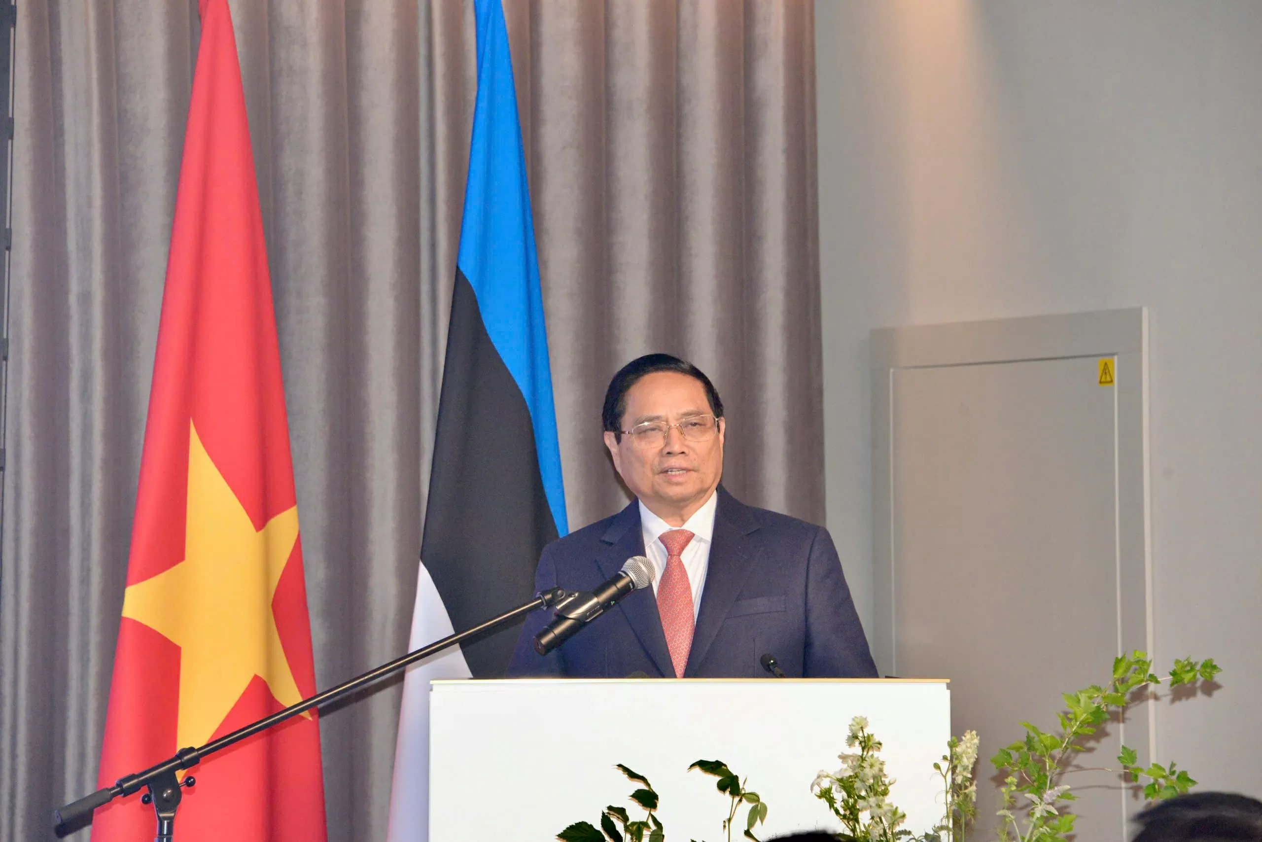 Thủ tướng Phạm Minh Chính thăm Estonia Thủ tướng Phạm Minh Chính thăm Estonia
