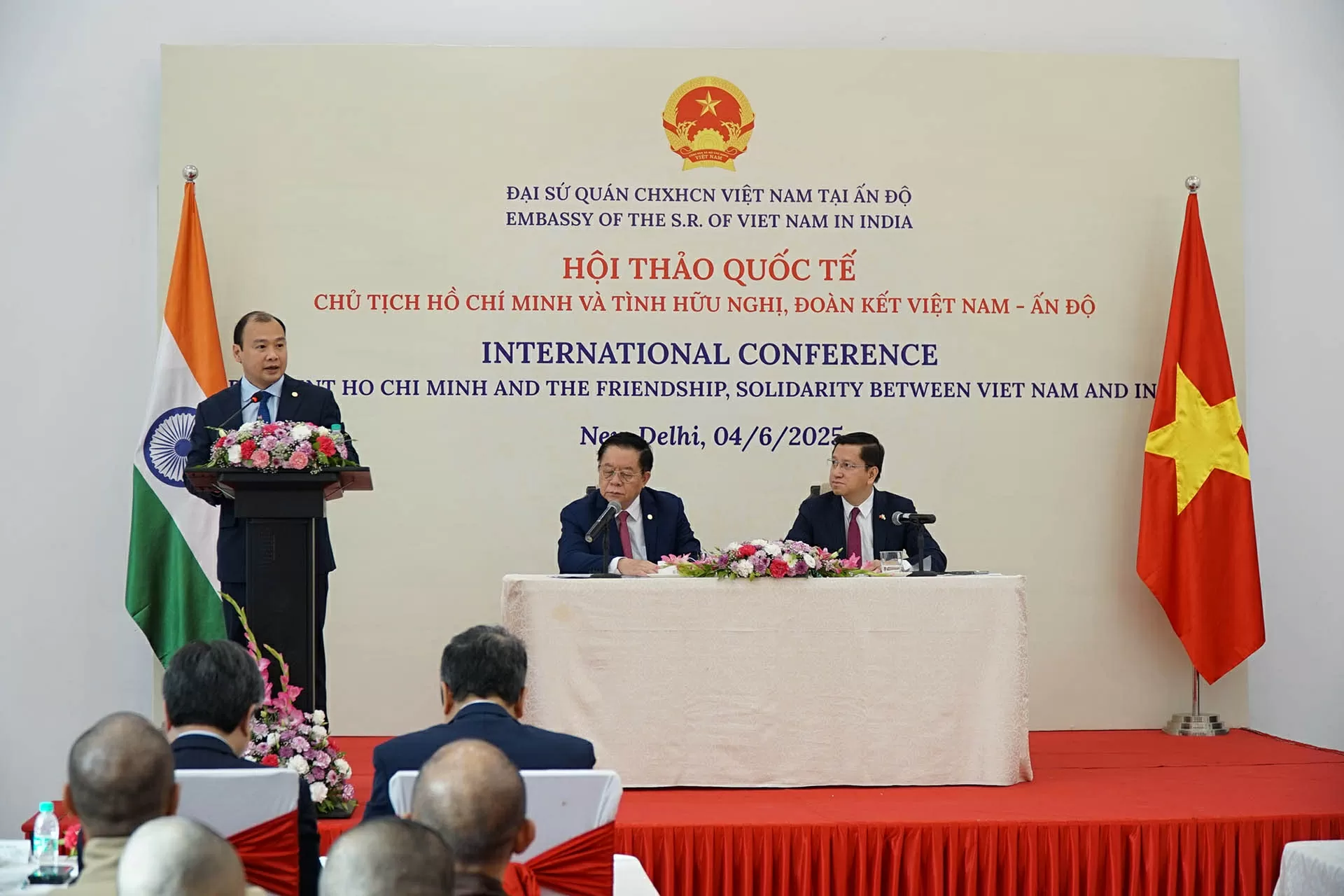 Hội thảo quốc tế ‘Chủ tịch Hồ Chí Minh và tình hữu nghị, đoàn kết Việt Nam-Ấn Độ’