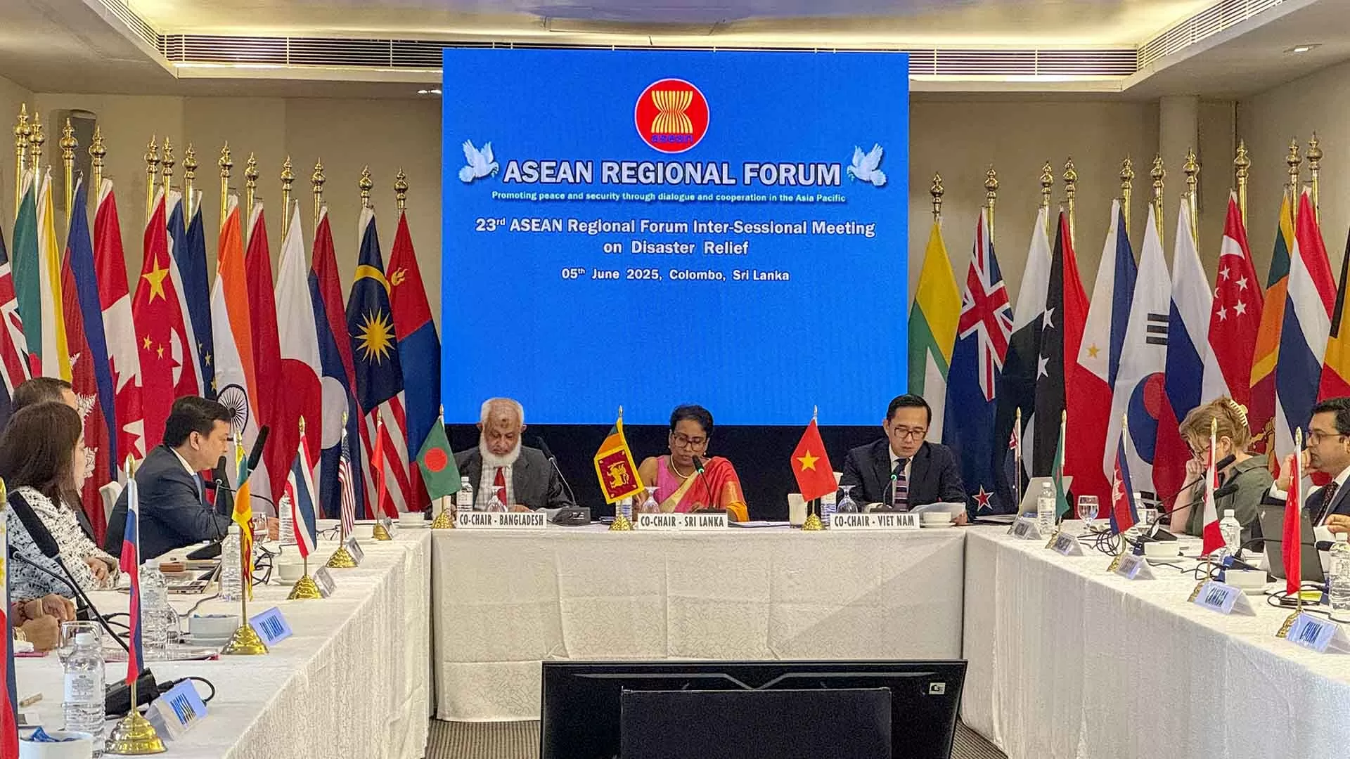 Việt Nam đồng chủ trì cuộc họp lần thứ 23 Nhóm giữa kỳ ARF về cứu trợ thảm họa Việt Nam đồng chủ trì cuộc họp lần thứ 23 Nhóm giữa kỳ ARF về cứu trợ thảm họa