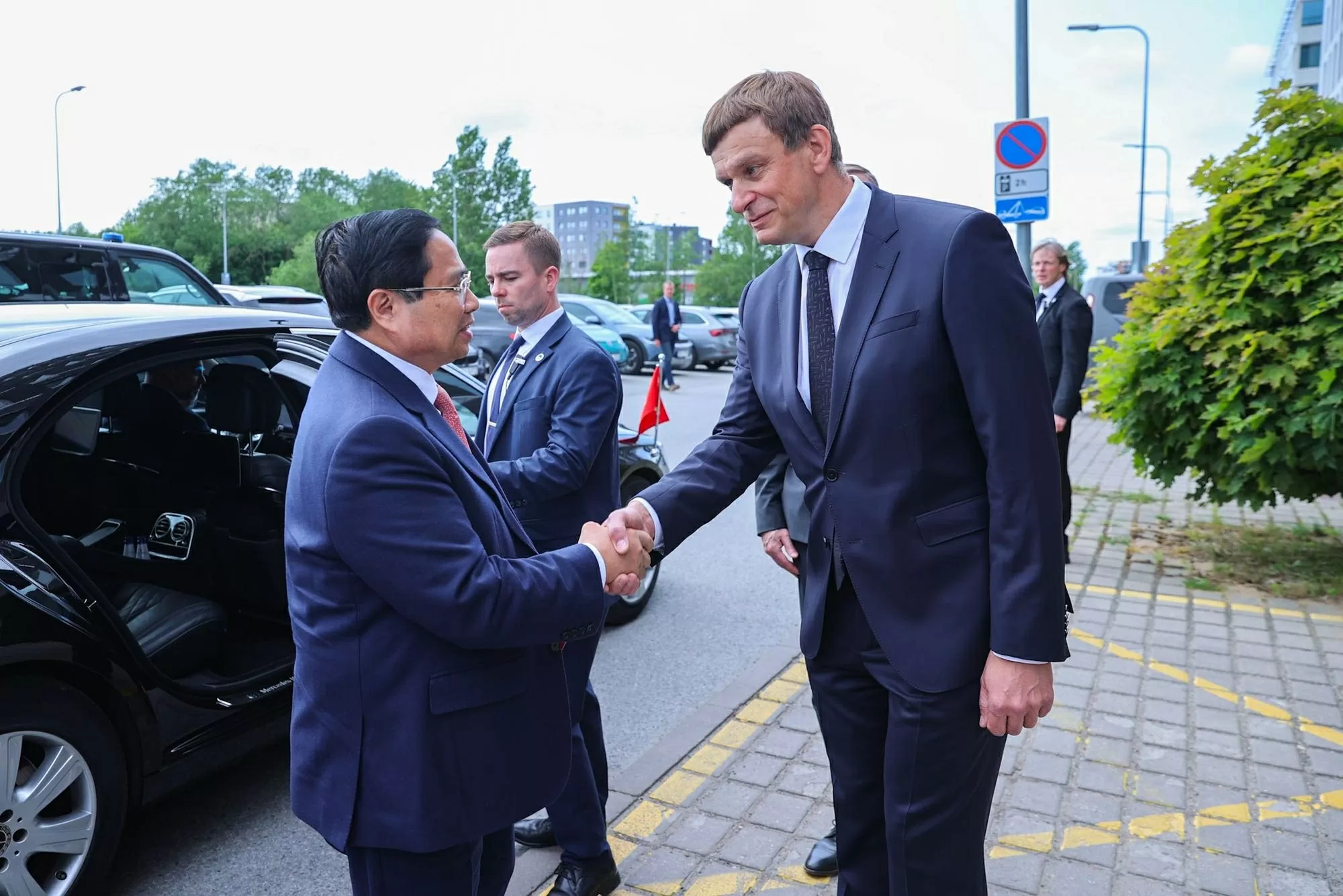 Những hình ảnh của Thủ tướng Phạm Minh Chính và Phu nhân tại Estonia