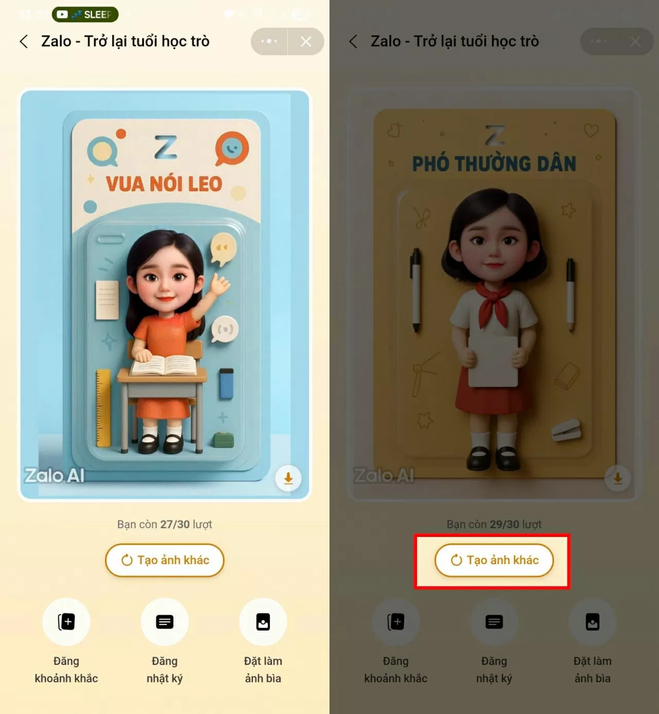 Chờ vài giây để hệ thống xử lý và hiển thị ảnh. Chờ vài giây để hệ thống xử lý và hiển thị ảnh.