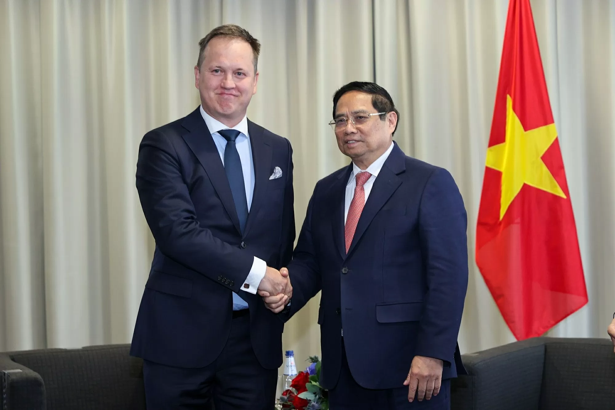 Những hình ảnh của Thủ tướng Phạm Minh Chính và Phu nhân tại Estonia