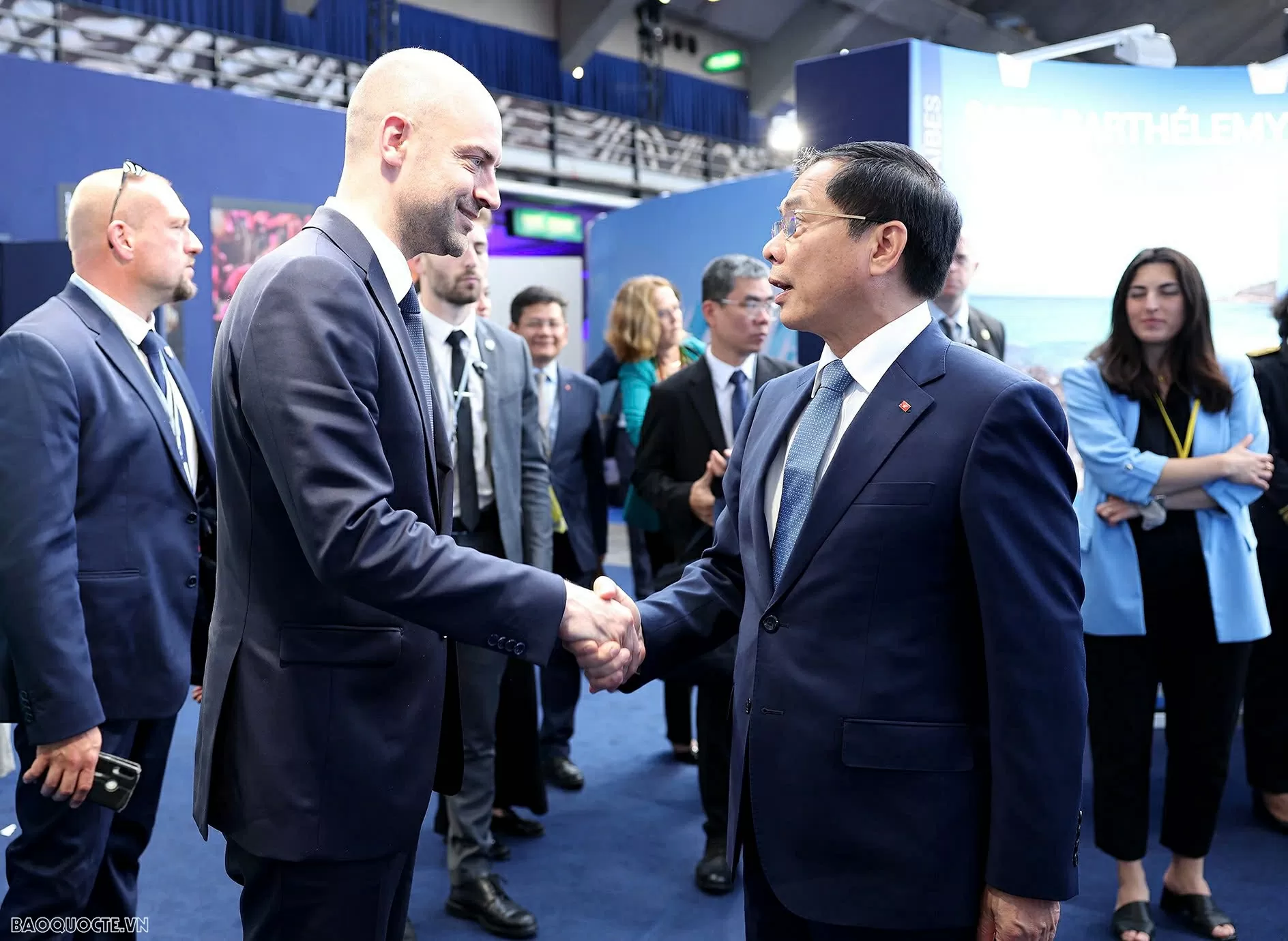 Bộ trưởng Ngoại giao Pháp cảm ơn Việt Nam ủng hộ và tham gia tích cực vào Hội nghị UNOC 3