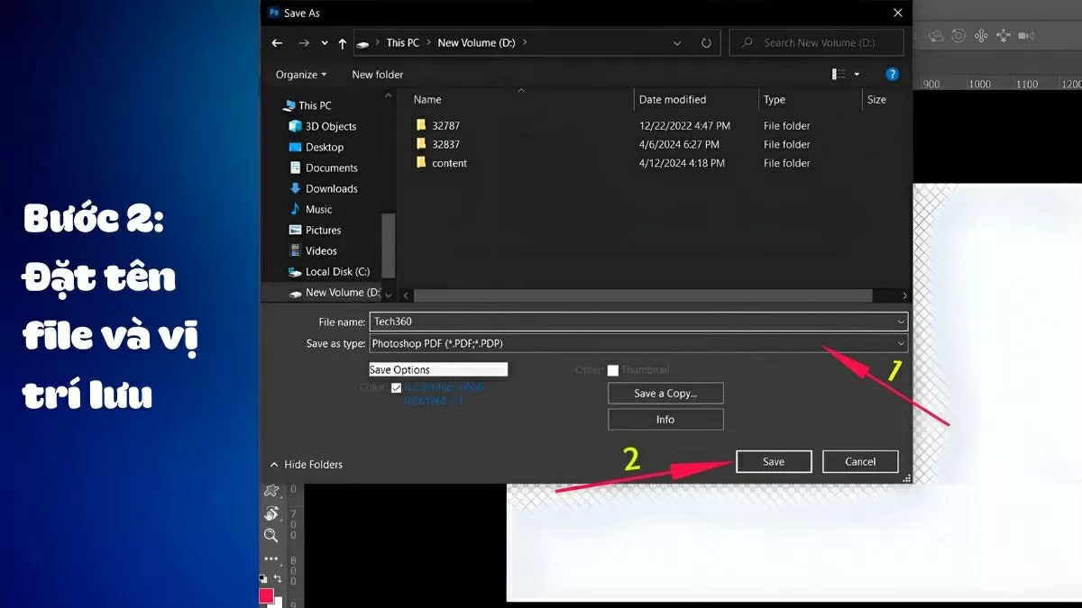 Đặt tên file và chọn vị trí lưu.