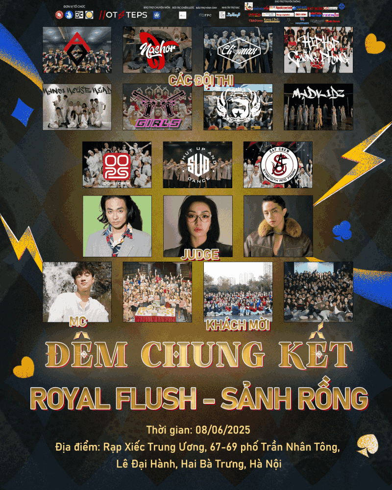 Poster chính thức của Đêm Chung kết Poster chính thức của Đêm Chung kết