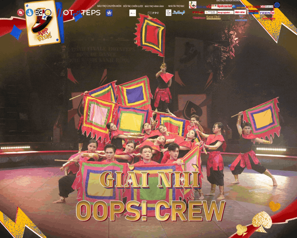 Á quân của HOTSTEPS 2025 gọi tên OOPS! CREW Á quân của HOTSTEPS 2025 gọi tên OOPS! CREW