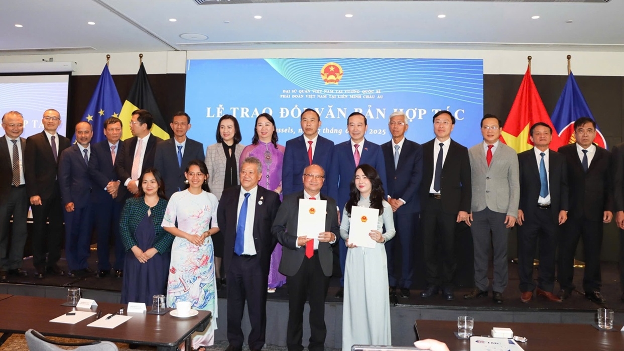 MB đồng hành cùng Đại sứ quán Việt Nam tại Bỉ và cộng đồng doanh nghiệp Việt tại EU