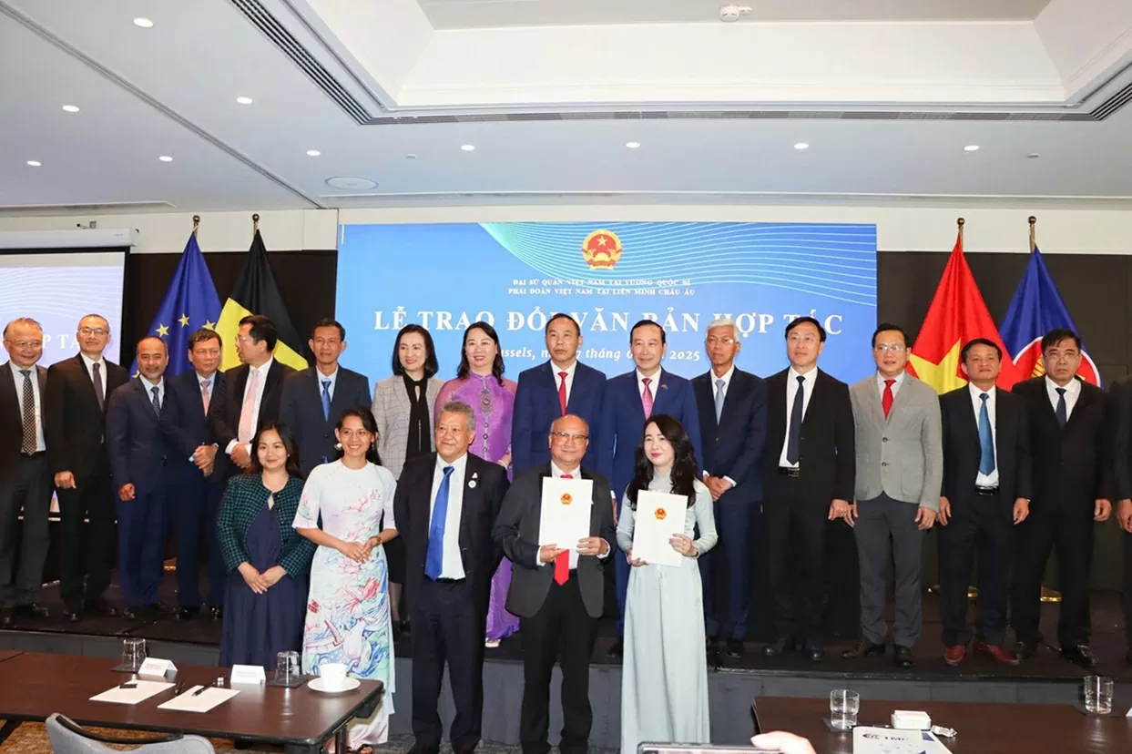 MB đồng hành cùng Đại sứ quán Việt Nam tại Bỉ và cộng đồng doanh nghiệp Việt tại EU