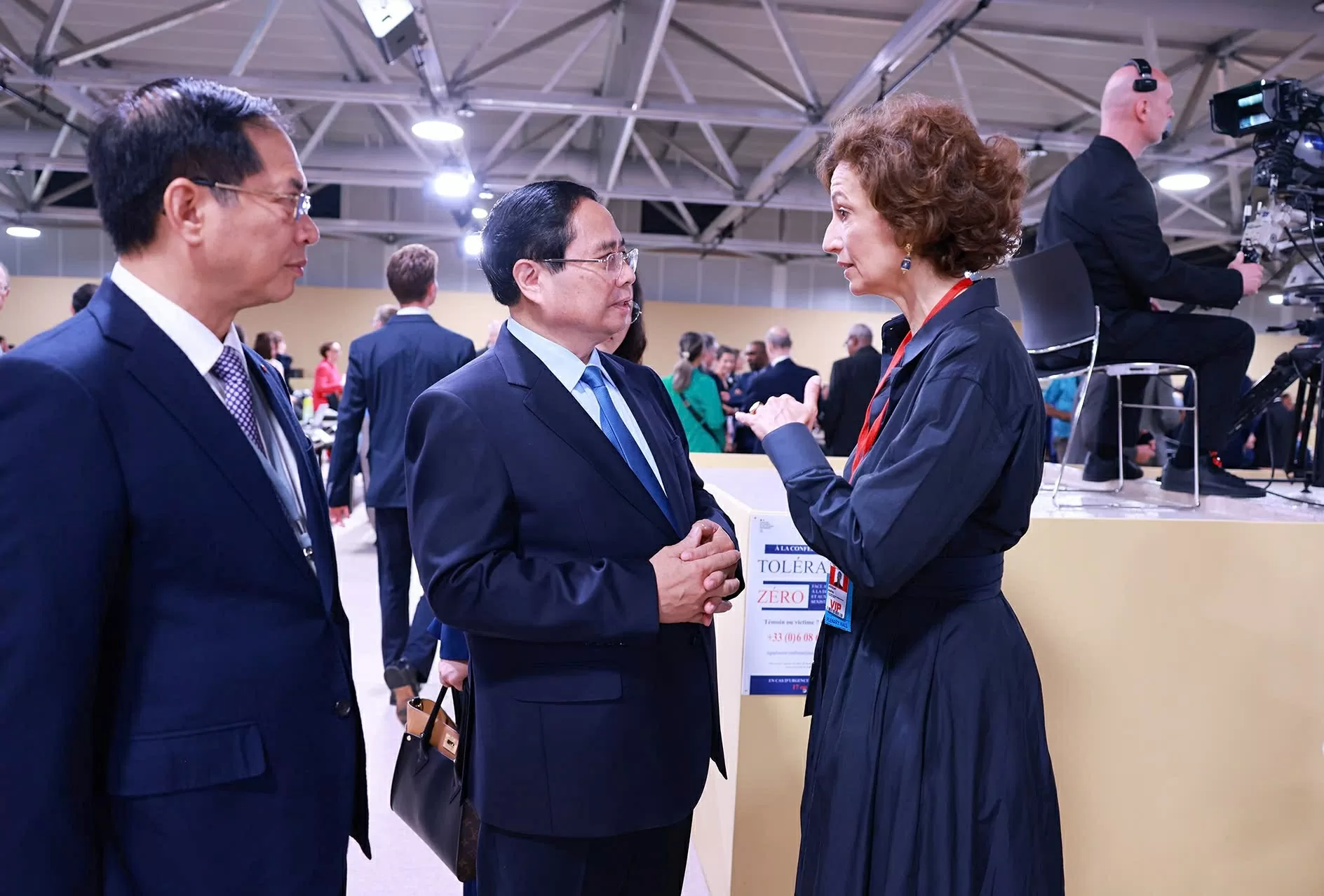 Thủ tướng gặp TGĐ UNESCO Thủ tướng gặp TGĐ UNESCO