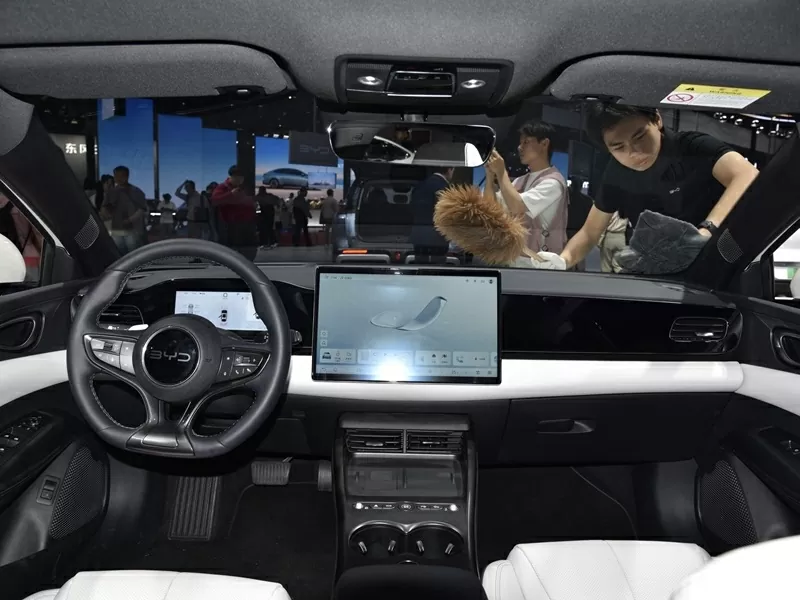 Khoang lái của BYD Seal 06 EV Khoang lái của BYD Seal 06 EV