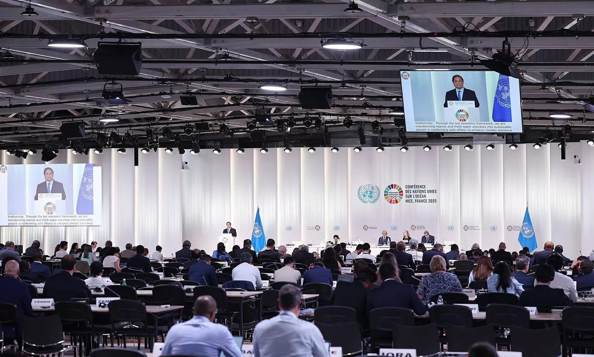 UNOC 3: Nhiều sáng kiến quan trọng nhằm thúc đẩy bảo vệ và quản lý bền vững các đại dương UNOC 3: Nhiều sáng kiến quan trọng nhằm thúc đẩy bảo vệ và quản lý bền vững các đại dương