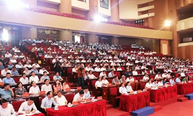 Các đại biểu dự hội nghị. (Nguồn: Thương hiệu Công luận) Các đại biểu dự hội nghị. (Nguồn: Thương hiệu Công luận)