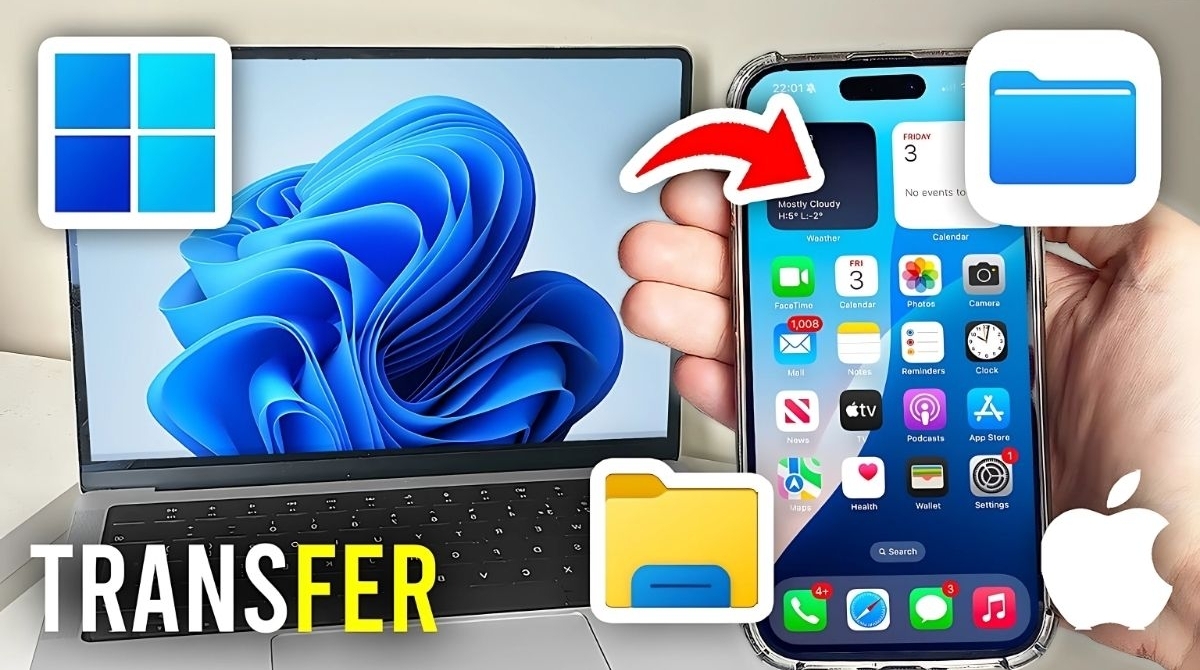 Cách copy ảnh từ máy tính vào iPhone không cần phần mềm đơn giản