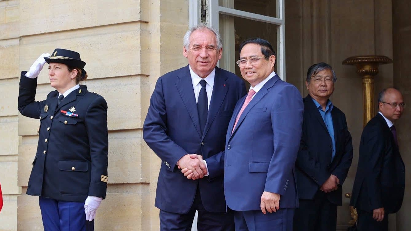 thu tuong phap chuyen tham cua thu tuong pham minh chinh minh chung ro net su phat trien cua quan he hai nuoc