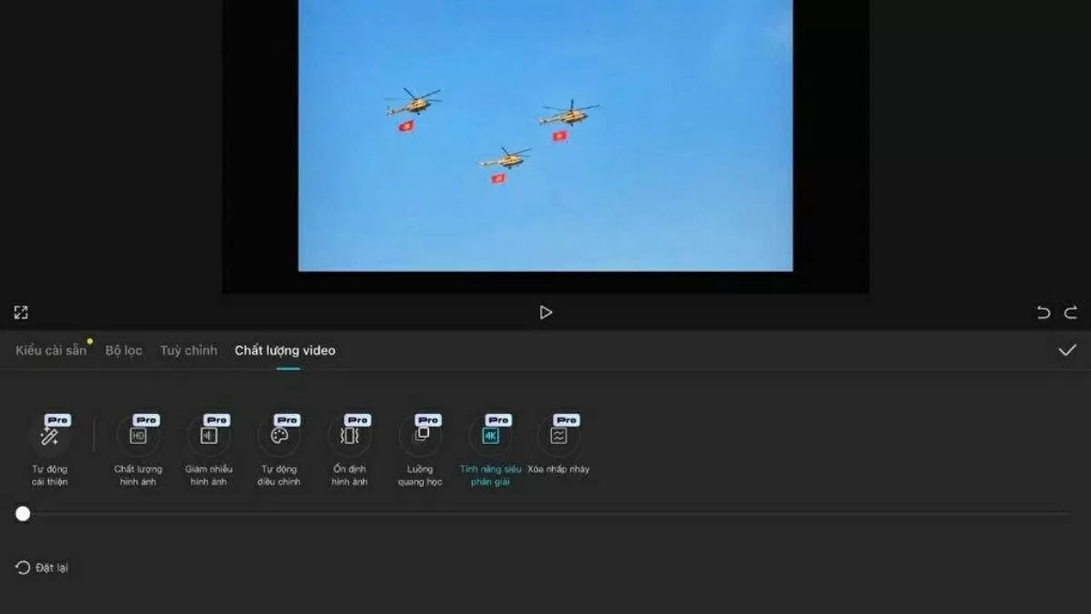 Cải thiện chất lượng hình ảnh.